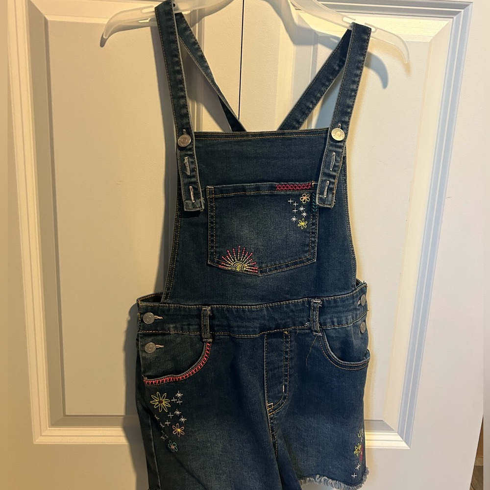 Girls Jeans Overalls